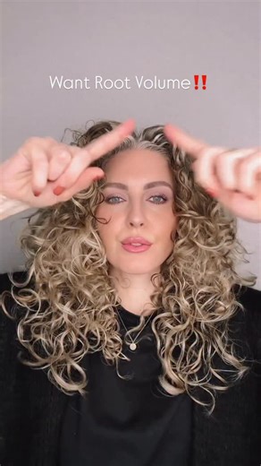 50K views · 4.7K reactions | Root Volume | Comment LINK and I’ll dm you the products Products used @bali_curls Hydrating Curl Cream Curl Defining Gel Curl Volume Foam Use code Curlykiet10 for discount #volume #hair #curls #wavyhair #curlyhair #curlytips #krullen #locken #curlytipsandtricks #fyp #viral #trend | curlykiet | Facebook