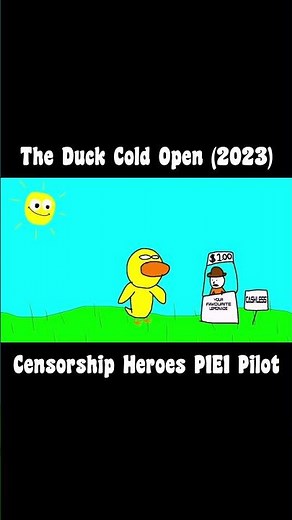 Censorship Heroes P1E1 First Look - The Duck Song Parody #animation #parody #ducksong #duck #grapes