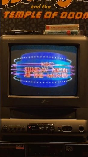 Back After This (1985) NBC Commercial Break Bumper on VHS