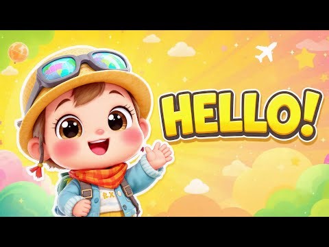 Tiny Travelers – Hello Around the World Song World Songs for Kids