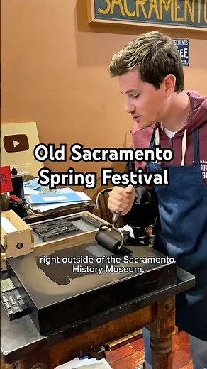 Come to the Old Sacramento Spring Festival on Sunday, April 27th, from 11am to 3pm