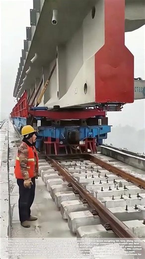 Rolling the Giants: How 124-Ton Beams Travel by Rail