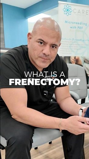 🔵 What is a frenectomy? #frenectomy #dentalcare #advanceddentistry