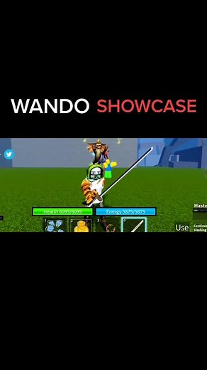 Ultimate Wando Sword Showcase in Blox Fruits