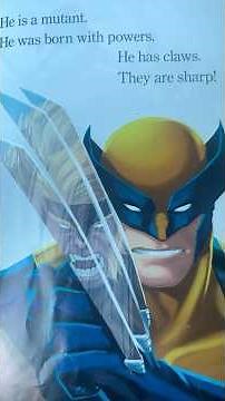Wolverine 📖 Read Aloud #wolverine #superherobooks