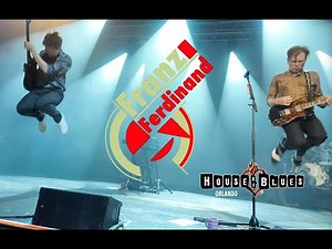 Franz Ferdinand Live @ House of Blues 💥 Orlando, FL ✨ September 24, 2025 🤘 Front Row in 4K