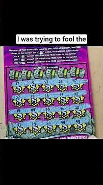 Big winner on a $10 dollar nj scratcher #fun #fypシ #win