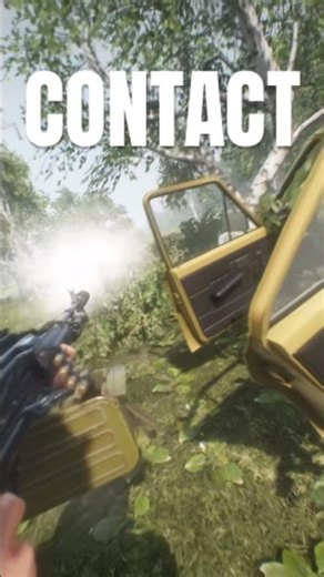 Reaction To Contact! #armareforger #trenches #drone #simulator #gaming