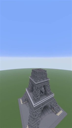 Minecraft Eiffel Tower Build