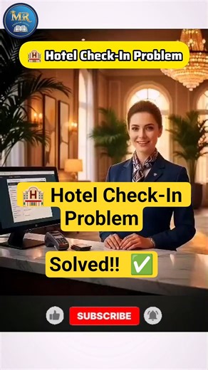 🏨 Hotel Check-In Problem | Simple English Conversation practice for Beginners | Mr English Guide