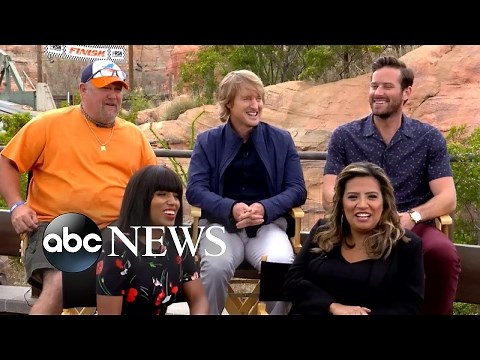 'Cars 3' cast members talk about all new characters
