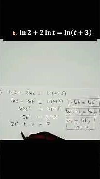 Solve logarithmic and exponential equations| Grade 12 maths