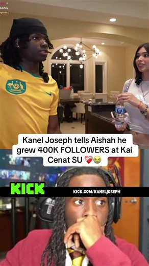 #kaneljoseph #kaicenat #streameruniversity #funny