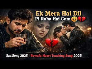 Ek Mera Hai Dil Pi Raha Hai Gum 🥺 💔 | Sad Song 2025| Bewafa Heart Touching Song 2026