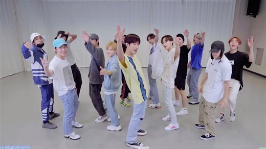 『4K镜面扒舞』SEVENTEEN-“My My”镜面放大练习室 放大+加亮+音源替换 扒舞用