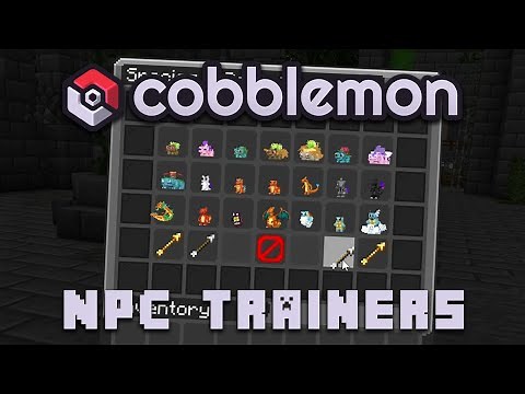 CobblemonTrainers Plus Easy NPCs So you can make POKEMON TRAINERS!! (outdated)