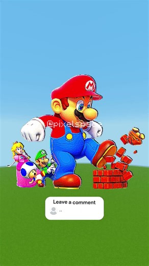 Royal Stars in Pixel Art | Rosalina, Peach, Daisy & Mario