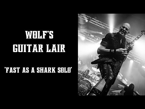 Wolf's Guitar Lair . Fast as Shark Solo