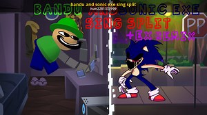 bandu and sonic exe sing split Mod for Friday Night Funkin' | FNF Mods