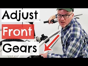 How to adjust the front derailleur on Huffy Bike