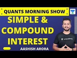 SI & CI | Quants Morning Show | Aashish Arora