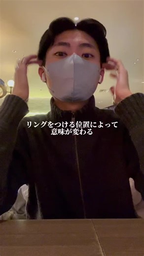 メンズファッション: リングの付け方とおしゃれな豆知識