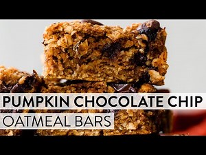 Pumpkin Chocolate Chip Oatmeal Bars | Sally's Baking