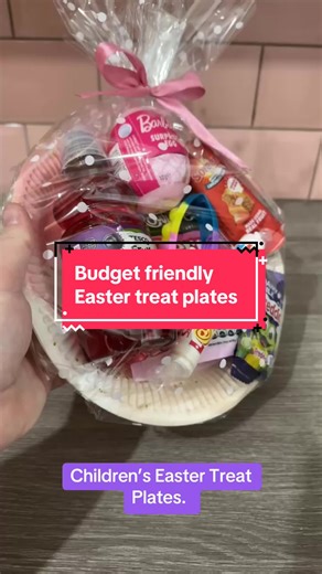 Our new budget friendly children’s Easter treats plates! Let me know what you think in the comments!💕 #treats #easter #diy #yummy #getyoursnow ✨
