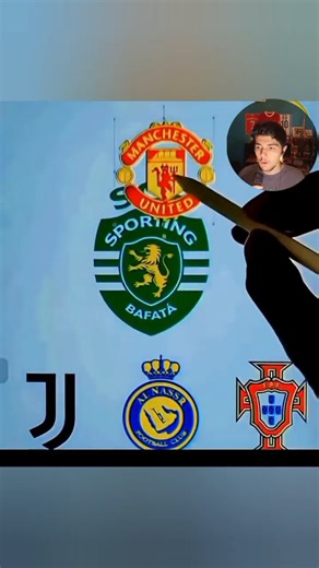 لوگو تیم مسی و رونالدو چجوریه🤯⚽#shorts