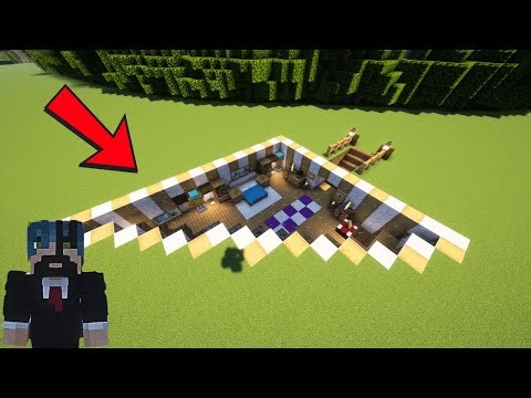 Minecraft Triangle Starter Base Tutorial