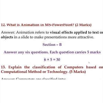 FOC|MPQ4|BCA Computer Fundamentals Model Question Paper–4 | Full Answers | BNU SEP Syllabus|BCA