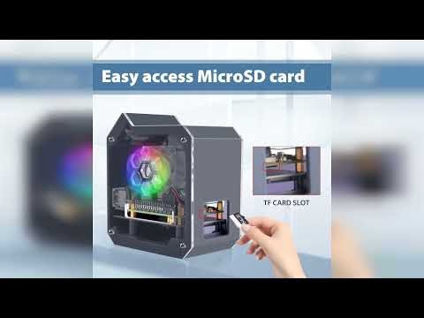 Review: GeeekPi N07 MiniTower NVMe NAS Kit for Raspberry Pi 5, Supports M.2 NVMe SSD 2230/2242...