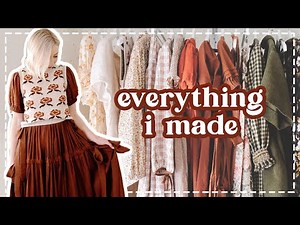 Everything I Made in 2025 (20+ Sewing Project Ideas) | My Me-Made Wardrobe
