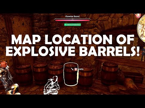 Where to find Explosive Barrels | Two Map Locations! | Baldur's Gate 3