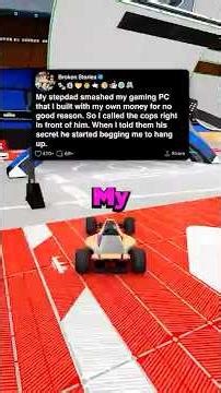 My stepdad smashed my gaming PC, so I called the cops. When I told them his secret, he froze.