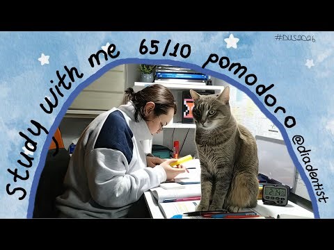 🔴 LIVE | 7-Hour Study with me 📚 | Benimle #dus çalış 🦷 | Fire sounds 🔥 | pomodoro timer 65/10