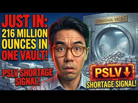 JUST IN: 216 MILLION Ounces of Silver in One Vault (PSLV Silver Shortage Signal)