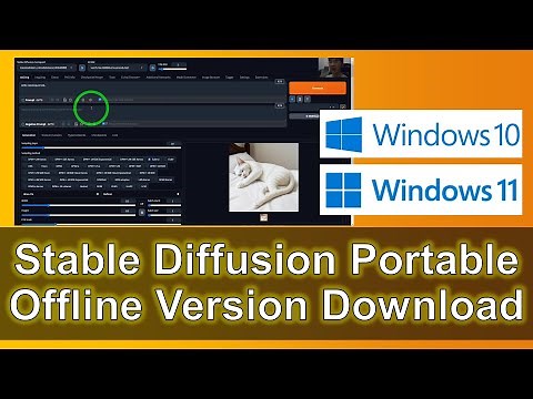 Stable Diffusion Portable Offline Download | AI Picture Generator #StableDiffusion #Texttoimage #AI