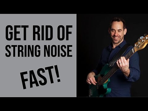 Get Rid Of String Noise FAST! || Bass Lesson (No.123)