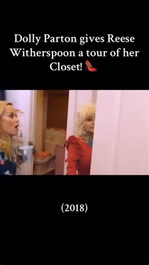 Smith Creek on Instagram: "In 2018, Dolly Parton appeared as a guest on Shine On with Reese Witherspoon. As a close personal friend, Reese was given rare access to film the interview inside Dolly’s Nashville home. Ever the gracious hostess, Dolly welcomed her in and even gave Reese a full touryes, including her legendary closet! ✨ #dollyparton #reesewitherspoon #tour #closet #fashion #style #rhinestones #nashville #funny #custom #costume #costumes #music #country #countrymusic #queen 18) #queeno