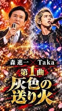 🔥【森進一×Taka】父と息子が魂で歌う「灰色の送り火」――二人の声が重なった瞬間、消えない記憶が胸に燃え上がる…