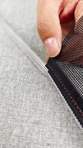 Return roll-up invisible door, mesh zipper welding process, strong!#mosquitoe