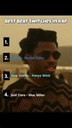 Best Beat Switches in Rap #kendricklamar #kanyewest #denzelcurry #macmiller