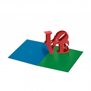 Robert Indiana LOVE Pop-Up Cards - Set of 8