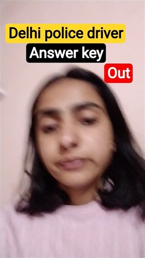 delhi police driver answer key out