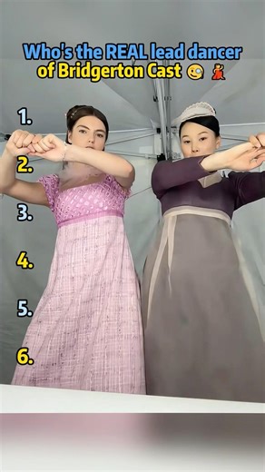 Who's the REAL lead dancer of Bridgerton Cast 🧐 💃 #BRIDGERTON #netflix #funny