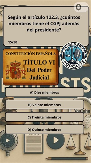 ¿Sabes cuántos mandan en la justicia?