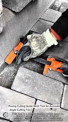Paving Cutting Guide Work Tool for Accurate Angle Cutting Tool #worktool