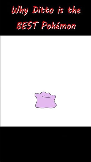 Why Ditto is the BEST Pokémon #animation #funny #comedy #shorts #jayinpixels #pokémon #pokemon