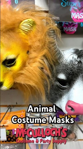 Animal costume masks. #shortvideo #costume #short